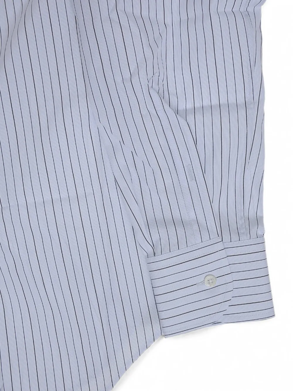 Corneliani striped long-sleeve shirt Blauw