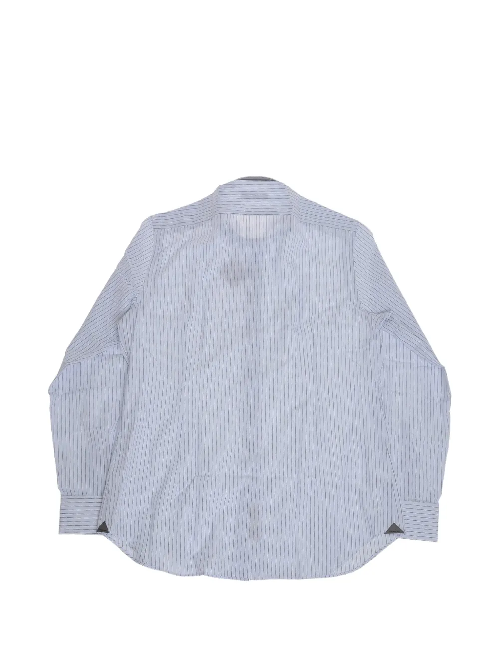 Corneliani striped long-sleeve shirt Blauw