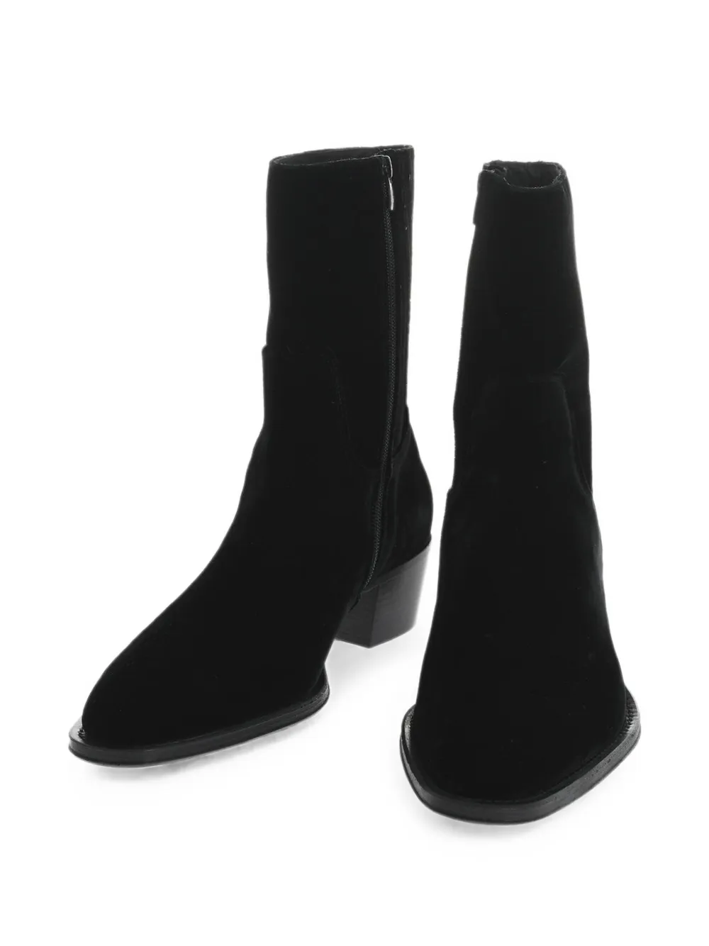 DSQUARED2 City Nights side-zip ankle boots Zwart