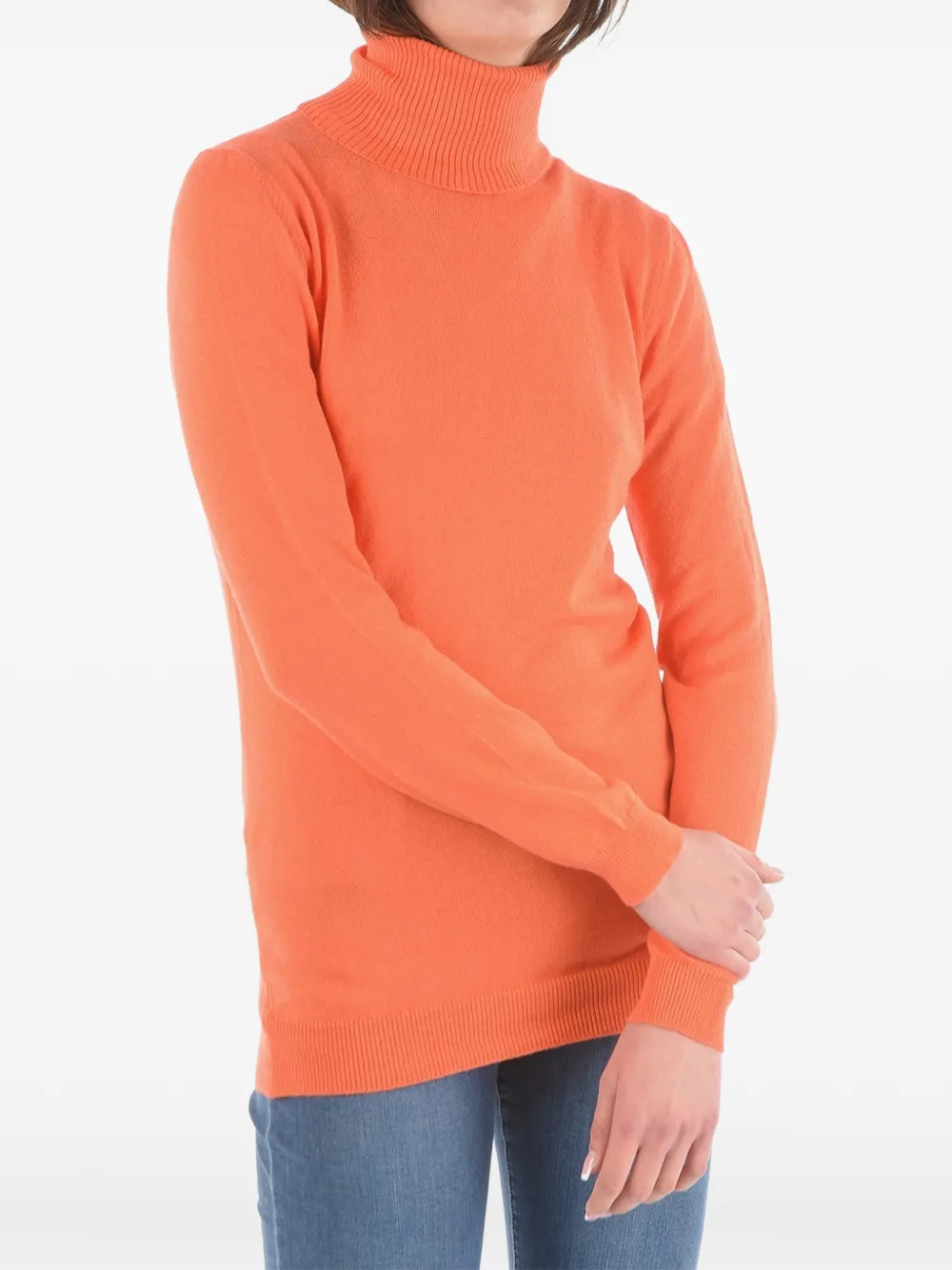 Woolrich turtleneck long-sleeve sweater - Orange
