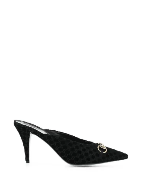 Gucci Horsebit GG Supreme mules