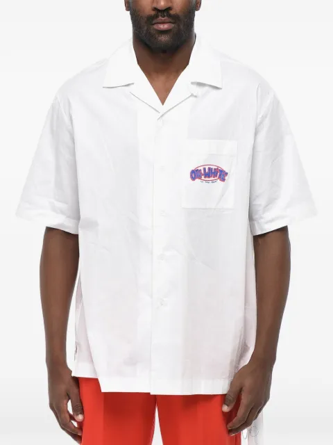 Off-White logo-print Sketch Arrow shirt