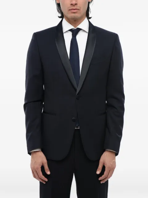 Corneliani shawl-collar single-breasted jacket