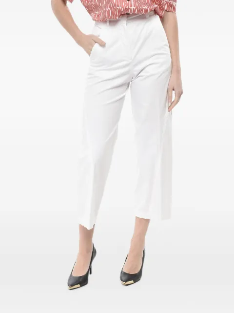 QL2 flat-front chino trousers