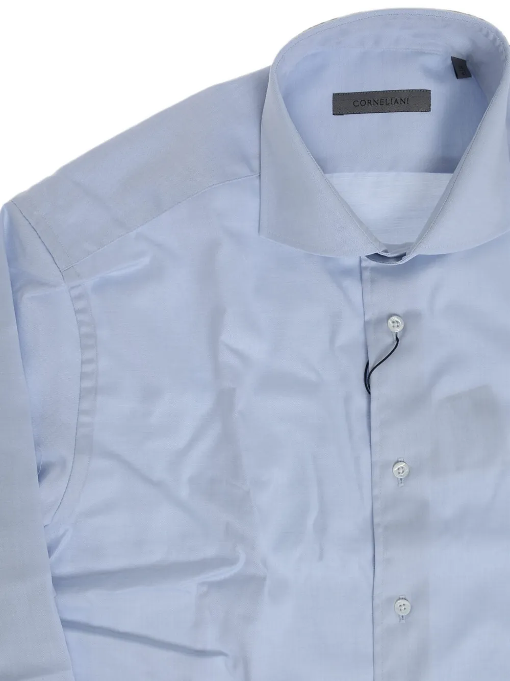 Corneliani cotton shirt Blauw
