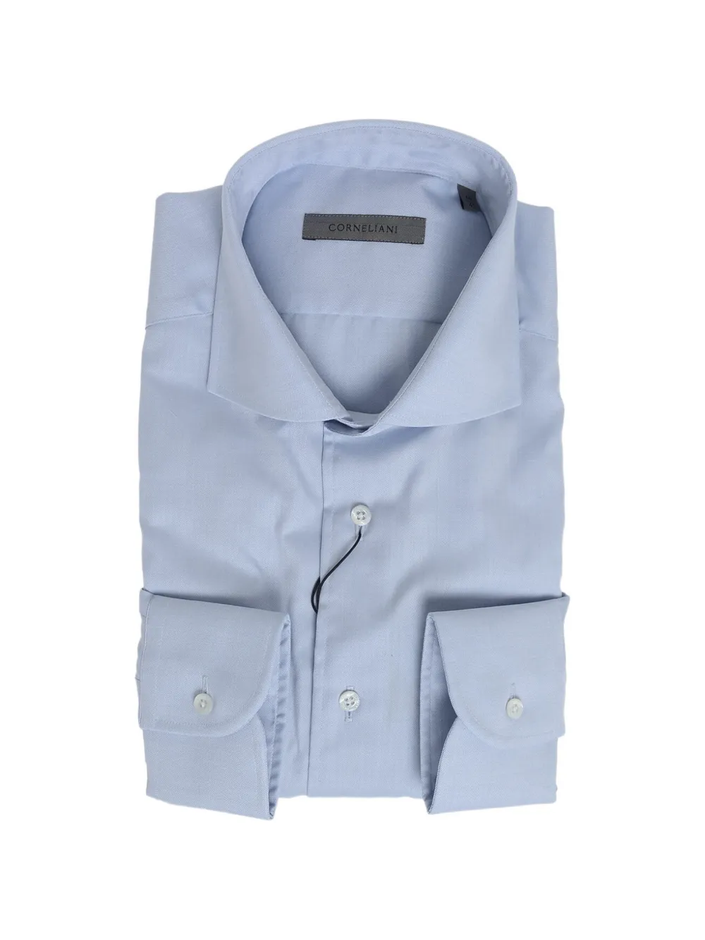 Corneliani cotton shirt Blauw