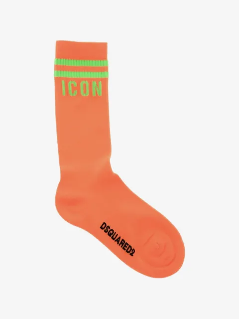 DSQUARED2 Icon ribbed socks