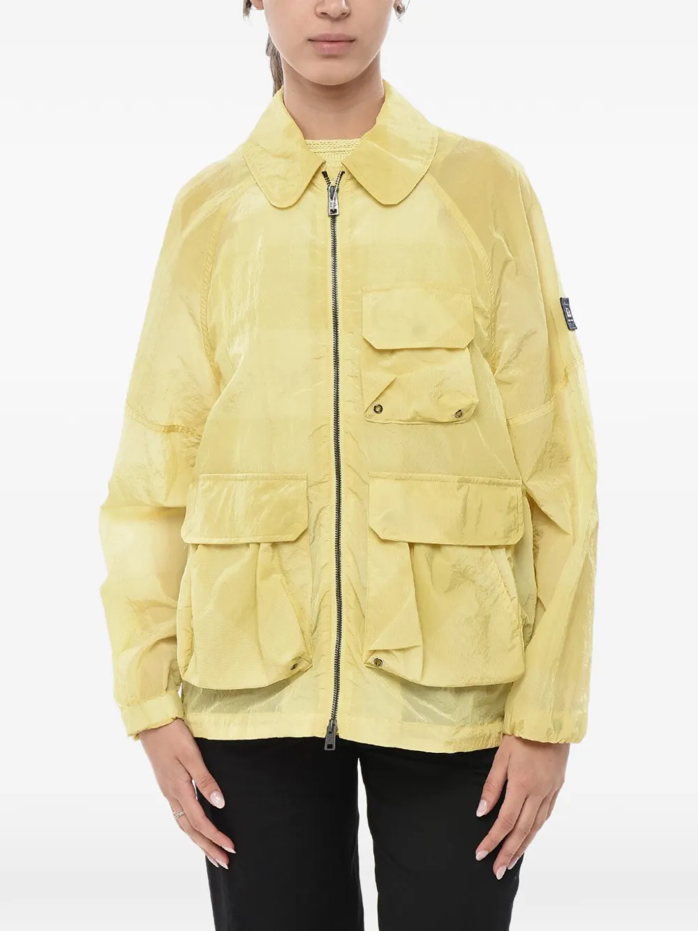 Woolrich lightweight pocket-detail jacket - Gelb