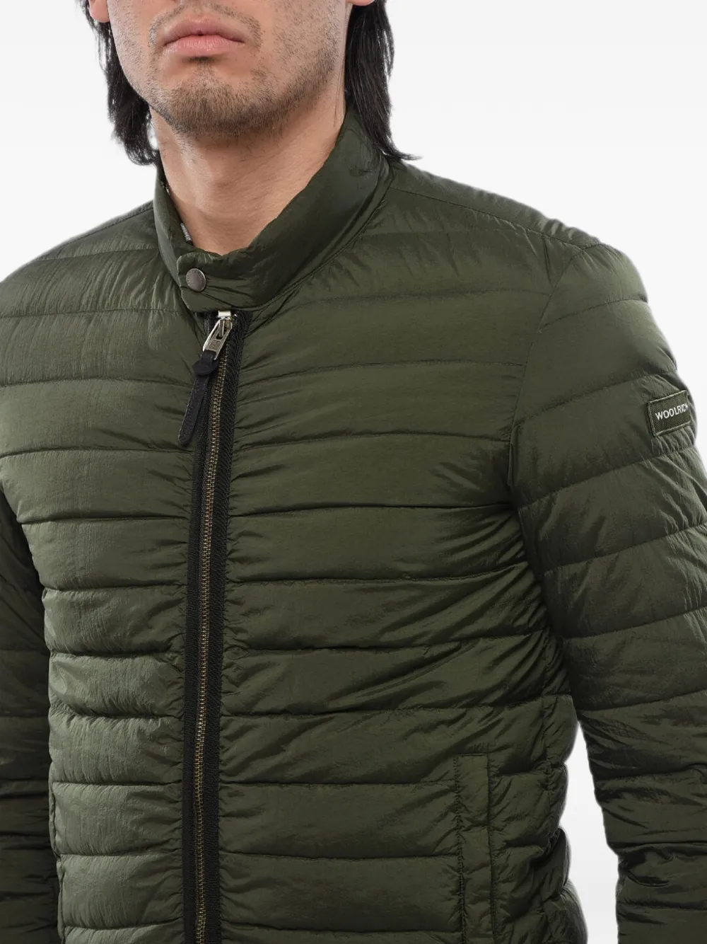 Woolrich Sundance quilted puffer jacket Groen