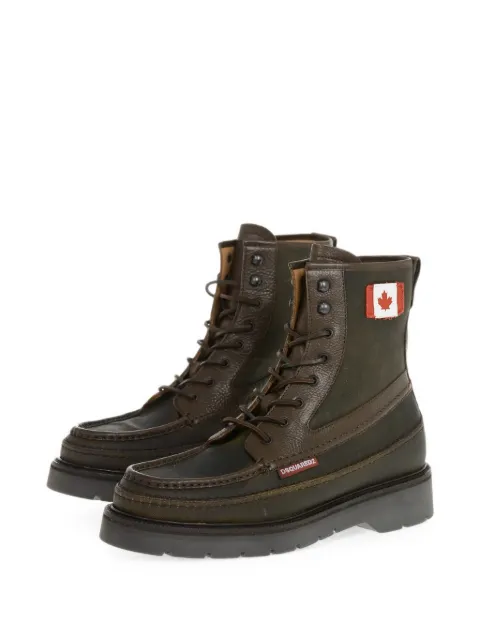 DSQUARED2 lace-up ankle boots