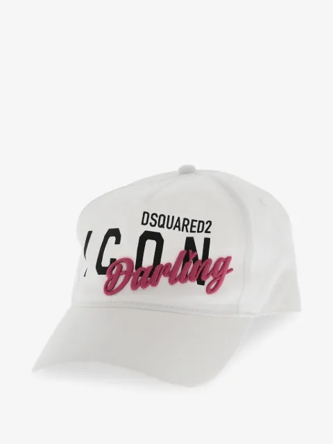 DSQUARED2 ICON embroidered baseball cap