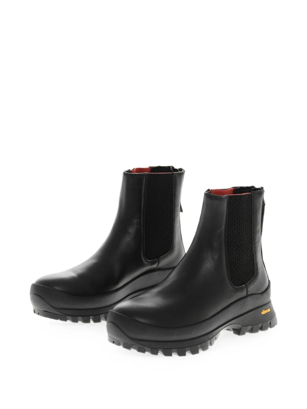 Woolrich lug-sole ankle boots Zwart