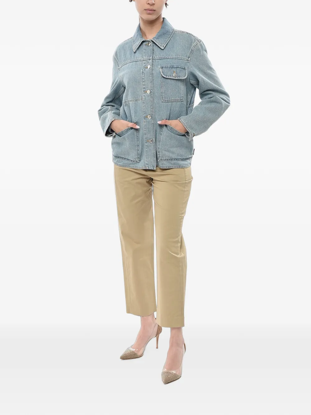 Woolrich デニムジャケット | ブルー | FARFETCH JP