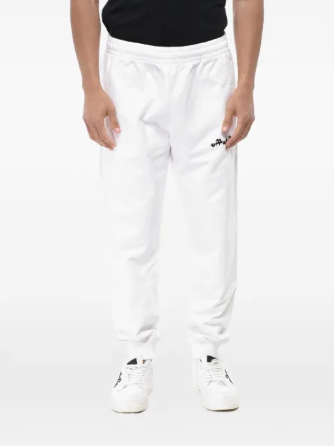 Off-White logo-embroidered track pants