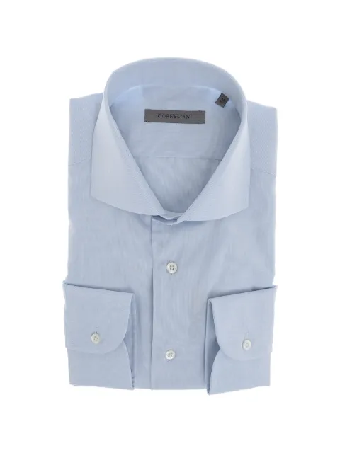 Corneliani French-collar cotton shirt