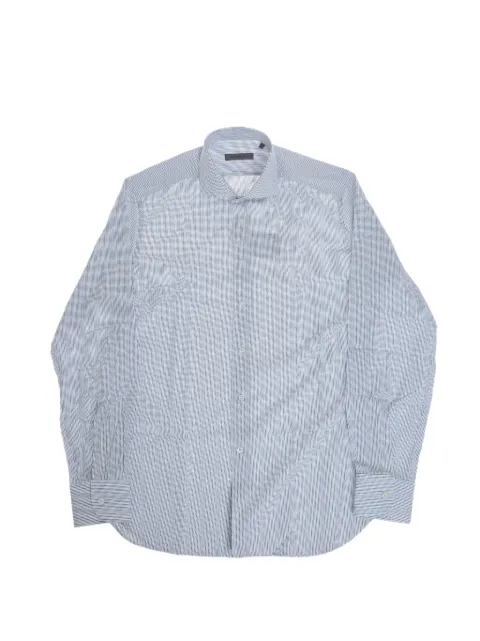 Corneliani striped cotton shirt