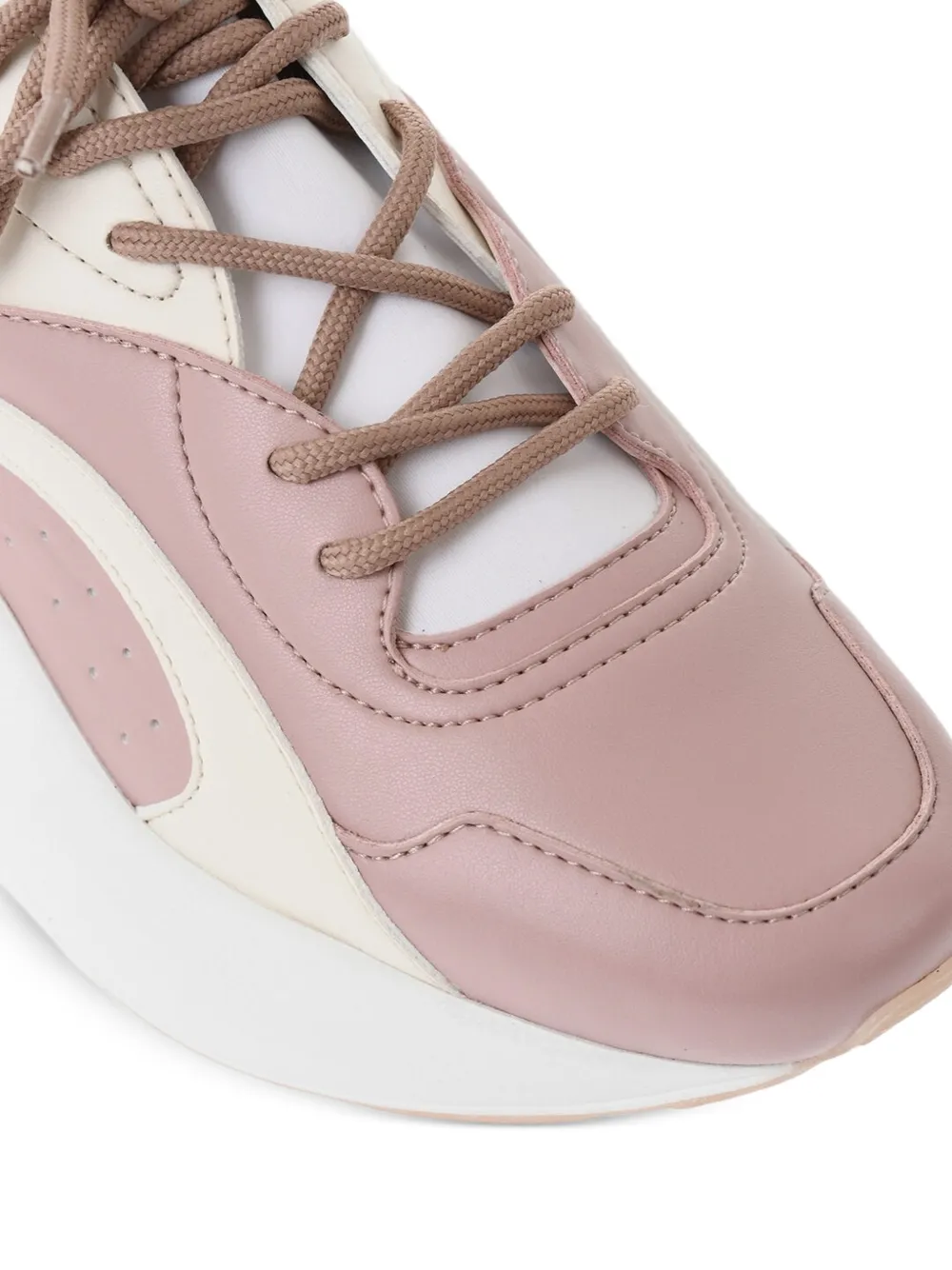 Stella McCartney Eclypse lace-up sneakers Roze