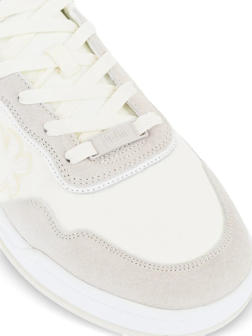 Palm Angels Tweekleurige sneakers Beige