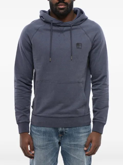 Woolrich brushed-cotton drawstring hoodie
