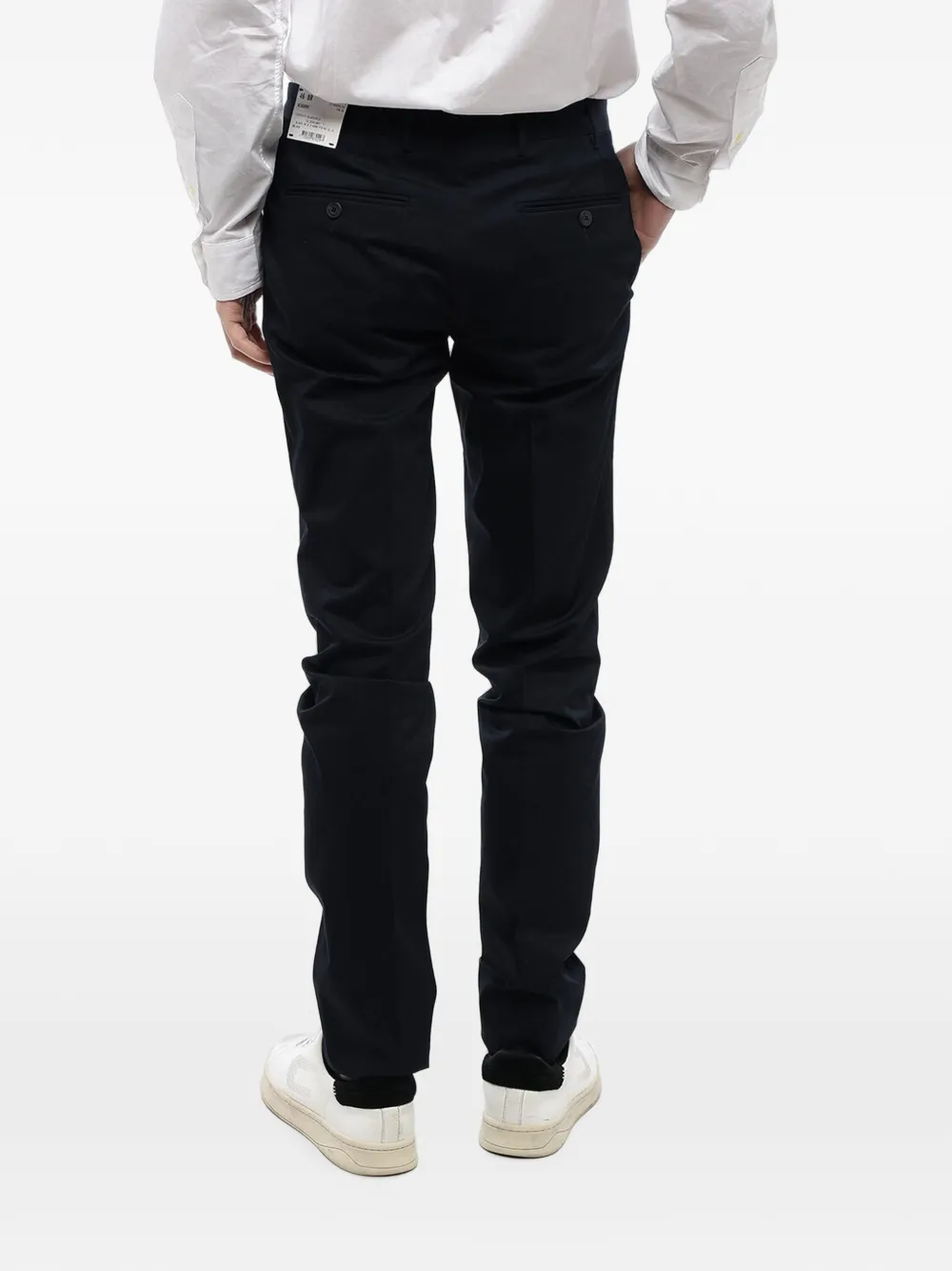 Corneliani Academy slim-fit trousers Zwart