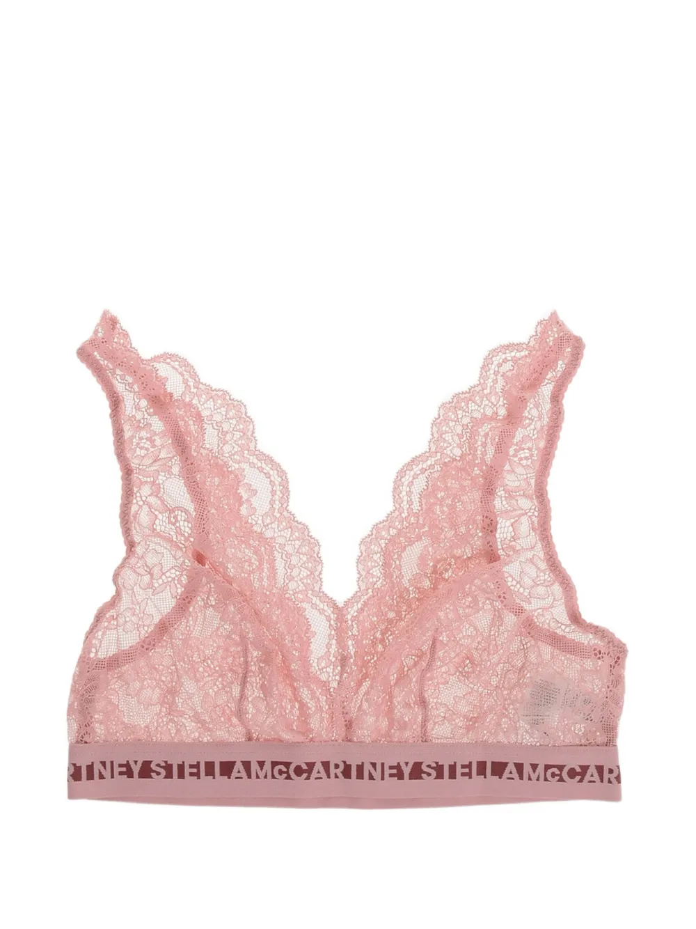Stella McCartney logo-band bra · S