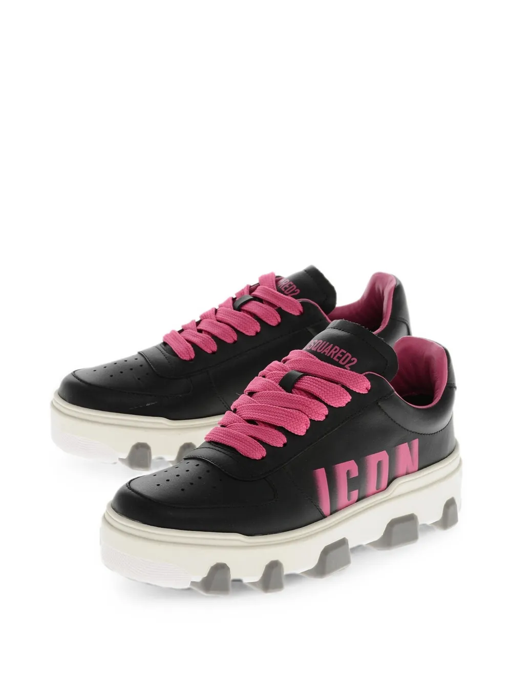 DSQUARED2 Icon sneakers Zwart