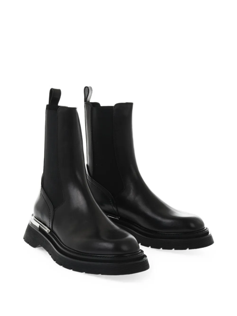 DSQUARED2 Urban Hiking leather Chelsea ankle boots Zwart