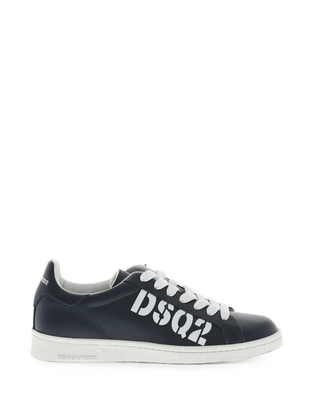 DSQUARED2 Boxer logo-print sneakers Blauw