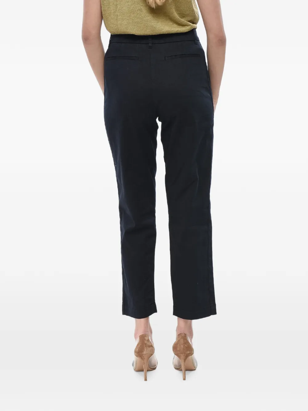 Woolrich stretch cropped trousers Blauw