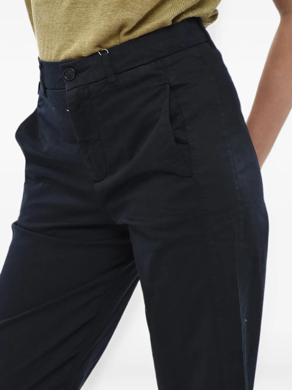 Woolrich stretch cropped trousers Blauw