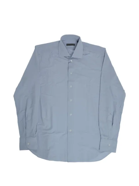 Corneliani wrinkle-free French-collar shirt