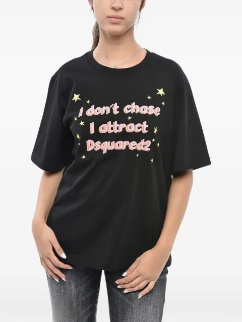 DSQUARED2 t-shirt en jersey à logo imprimé