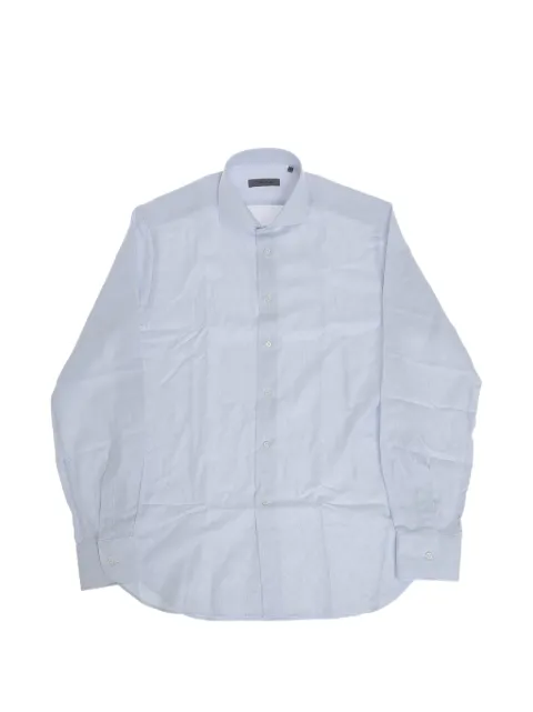 Corneliani patterned cotton shirt
