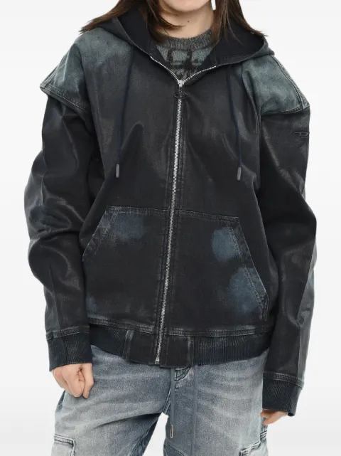 Diesel zip-up hoodie