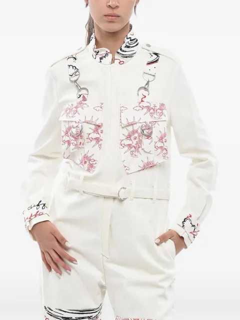 Stella McCartney graphic-print jacket