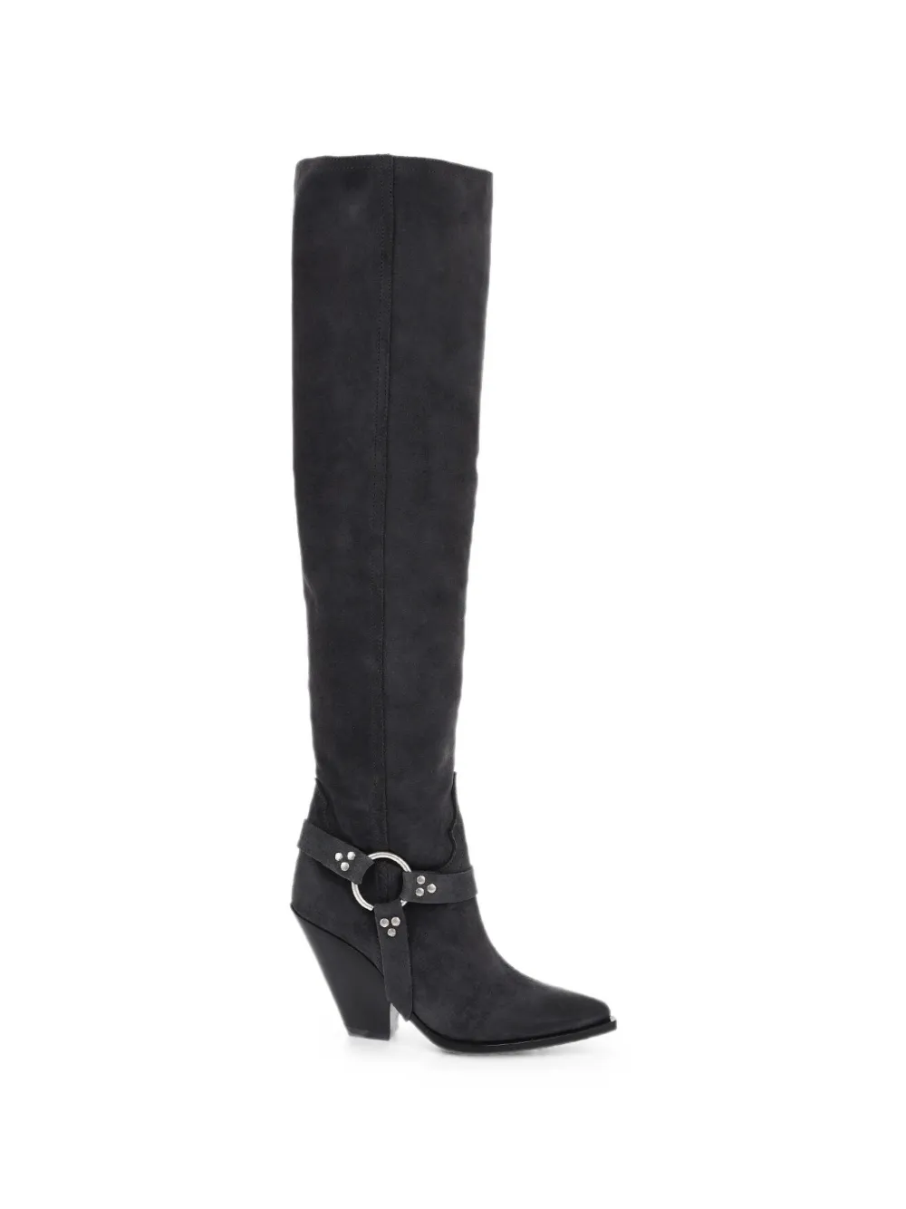 Sonora Acapulco Belt suede boots Zwart
