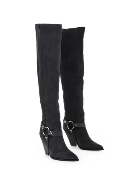 Sonora Acapulco Belt suede boots