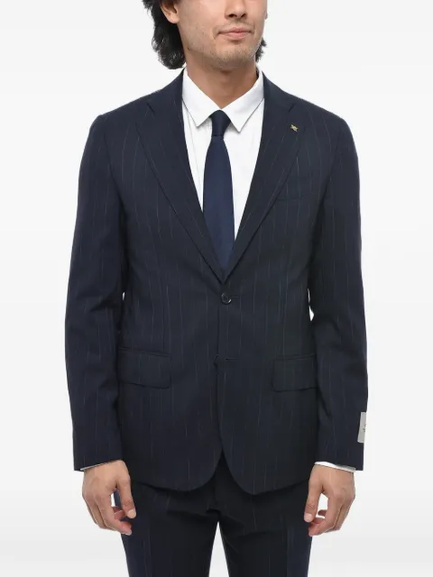 Corneliani pinstripe single-breasted suit