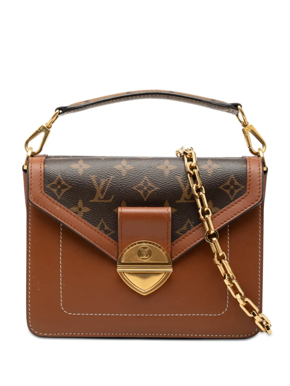 Louis Vuitton Pre-Owned 2018 Monogram Retro Biface satchel - Brown