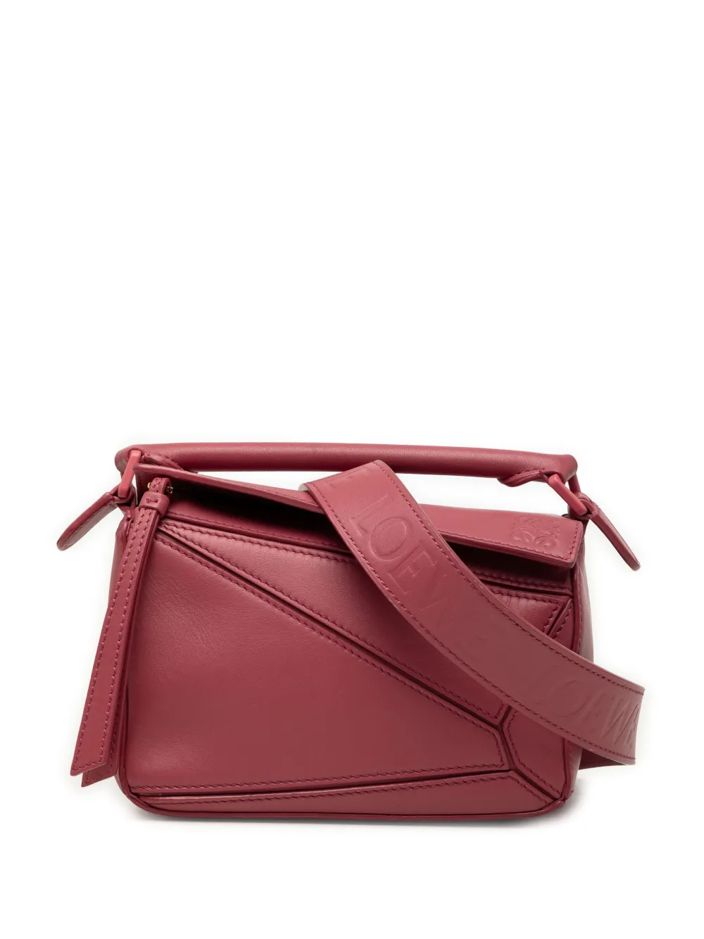 Loewe Pre-Owned 2022 Mini Calfskin Puzzle satchel - Rosa
