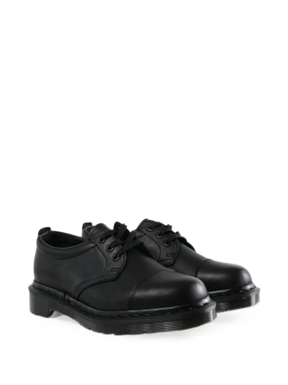 Dr. Martens x Margaret Howell lace-up cap-toe Derby shoes Zwart
