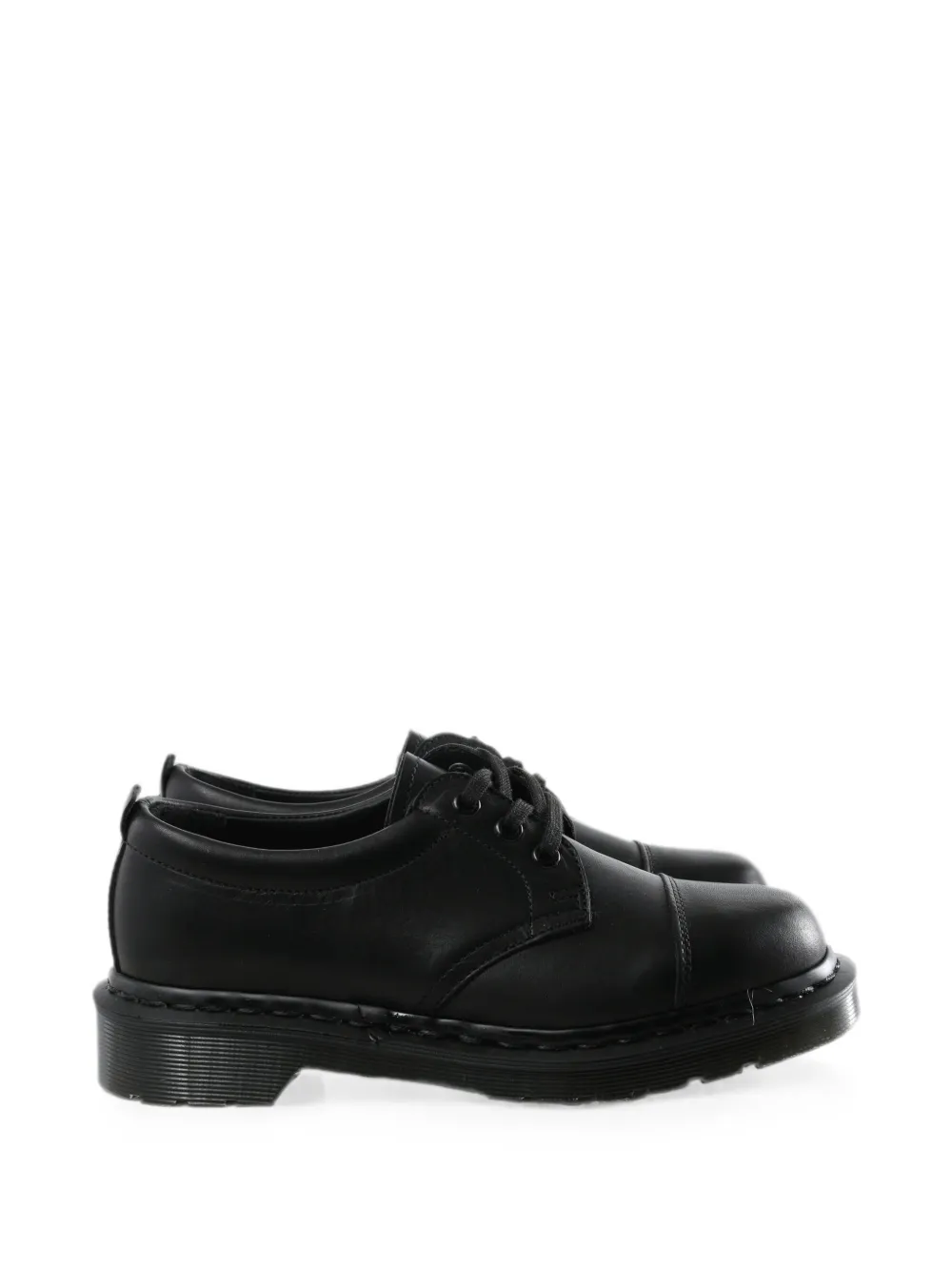 Dr. Martens x Margaret Howell lace-up cap-toe Derby shoes - Nero