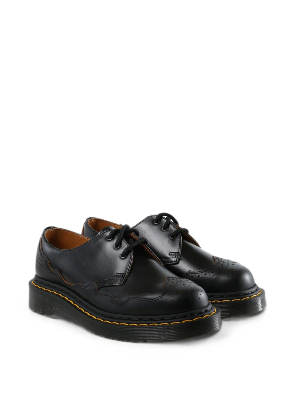 Dr. Martens 1461 RI brogue-detail derby shoes Zwart