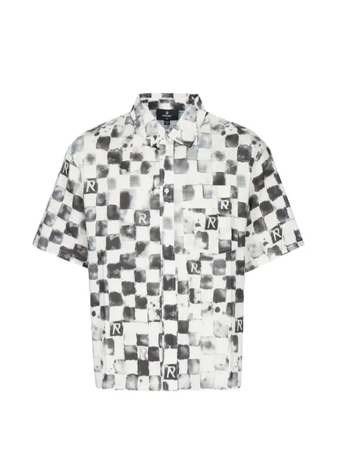 Represent Pool Side checkerboard-print shirt