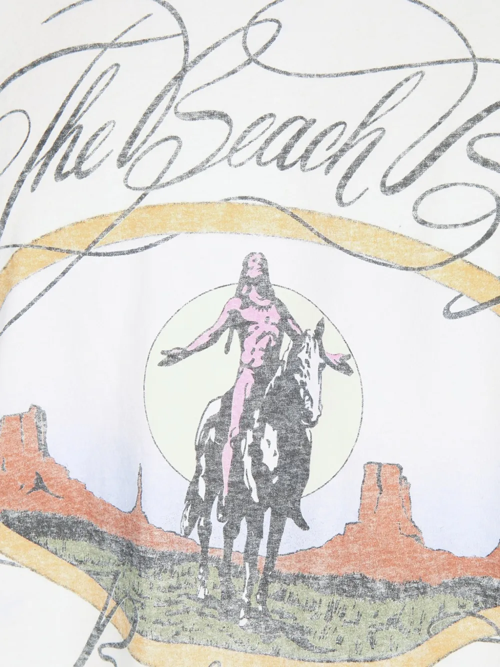 Represent x Beach Boys Script T-shirt met grafische print Wit