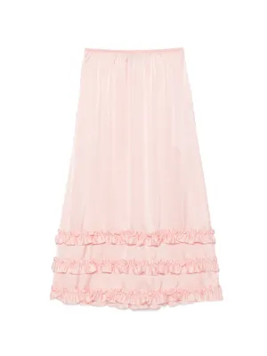 Simone Rocha ペンシルスカート | ピンク | FARFETCH JP