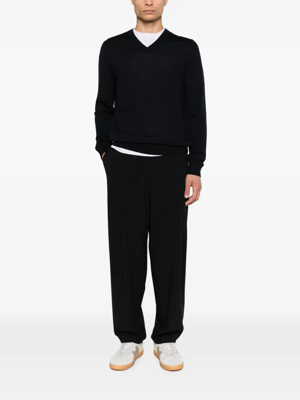 Giorgio Armani Straight broek Blauw