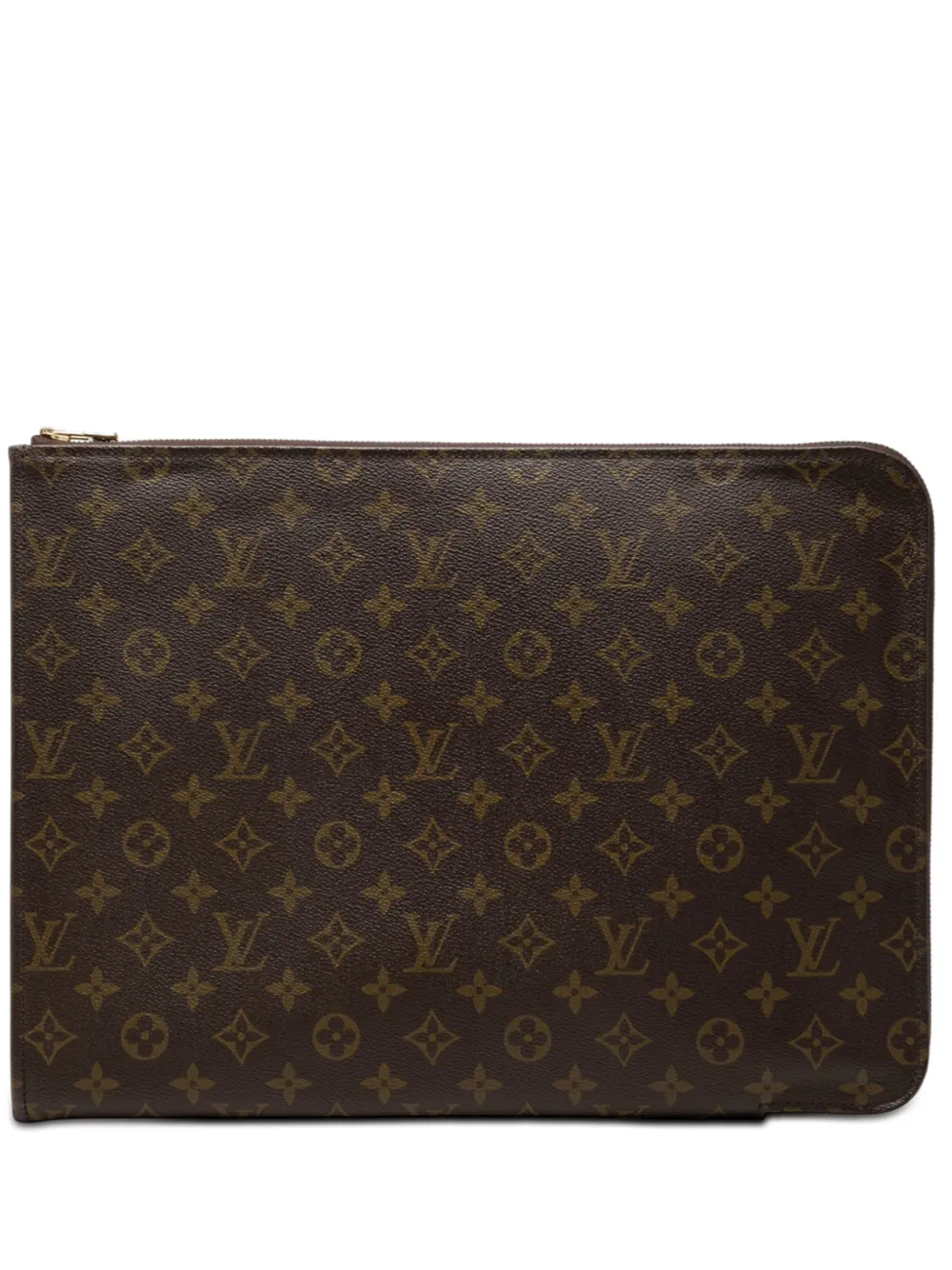 Louis Vuitton Pre-Owned 1988 Monogram Poche Documents Portfolio business bag - Brown