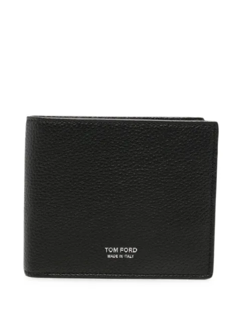 TOM FORD T-line grained leather wallet