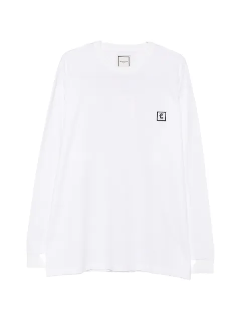 Wooyoungmi logo-print long-sleeve T-shirt